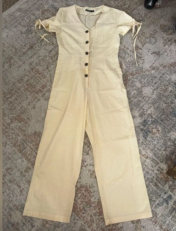 🌼Nasty Gal linen jumpsuit - Image 5