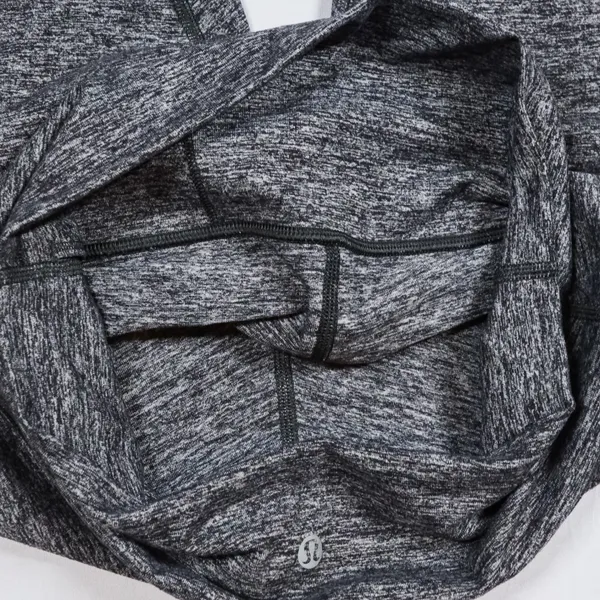Lululemon Wunder Under Leggings Womens 8 Gray Heathered Space Dye High Rise Crop - Image 9