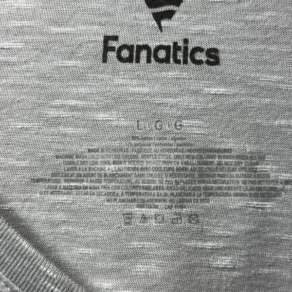 Fanatics NFL Women's Gray V-Neck Tee style#TA09 082752063 - Image 5