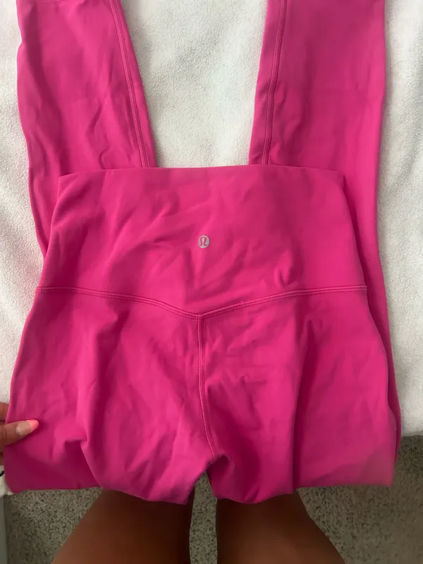 Sonic Pink Lululemon Align Leggings 25" - Image 2