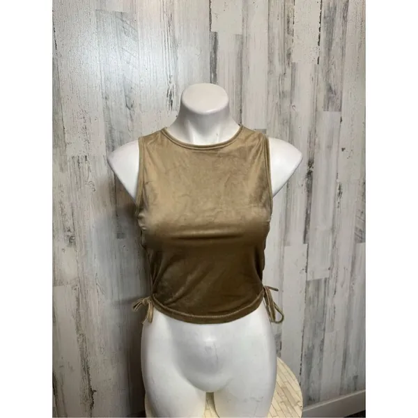 Missguided velvet tank top - Image 2