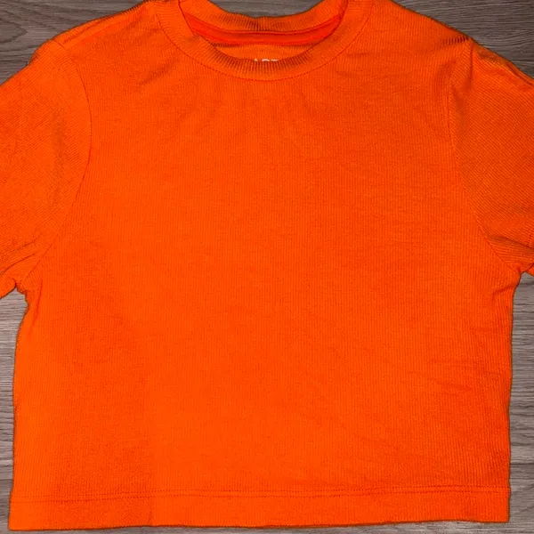 SET Active Orange Ribbed Shirt  - Image 2