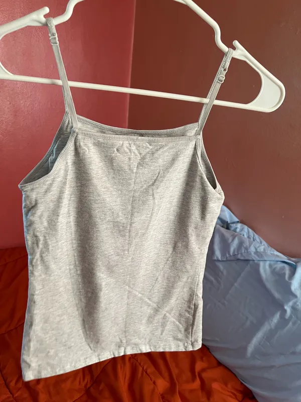 Old Navy Heather Grey Cami - Image 2