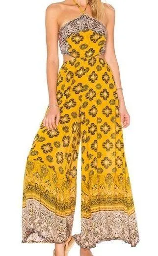 mariabelle yellow mustard jumpsuit - Image 2