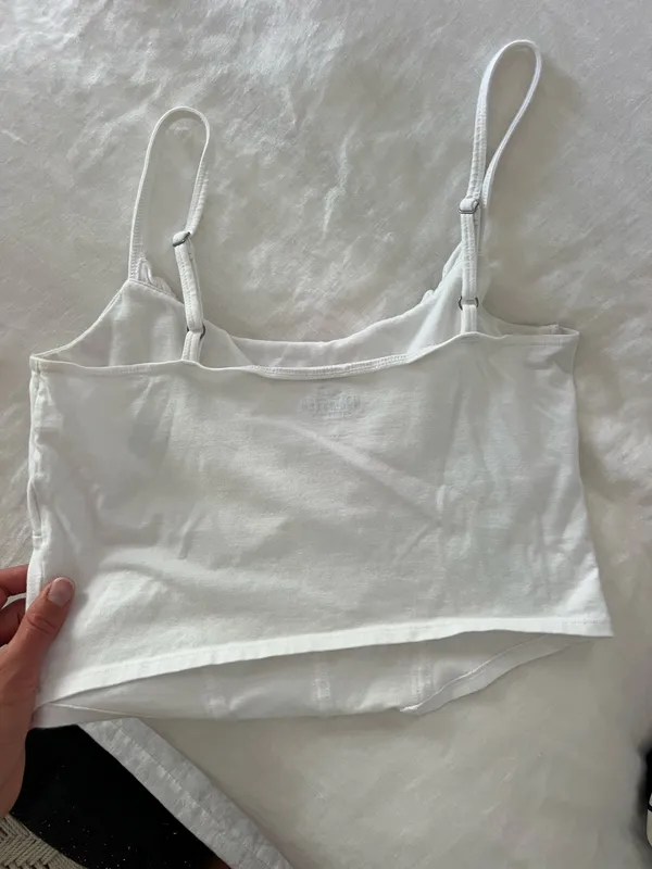 Hollister white corset top  - Image 5