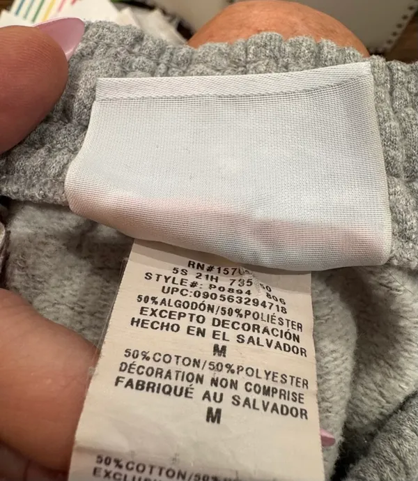 Champion Light Gray Fleece Jogger Sweatpants - Image 12