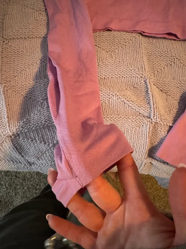 Lululemon Long Sleeve Crop - Image 2