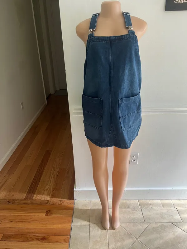 A New Day Free People Women's Cotton Overall Smock. - Image 3
