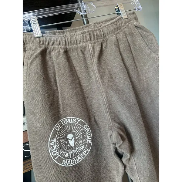 Madhappy Campus Universal Sweatpant Sand Tan Brown Womens Size Small - Image 8