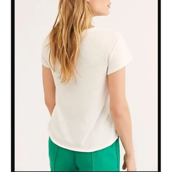 Free People We The Free Fruit Medley Lime Tart Tee Graphic Casual Elevated Basic Med - Image 3