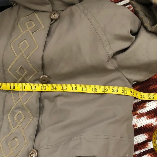 Vintage Utex Design UD Khaki Brown Jacket Coat Down Oversize Puffer Coat Women S Measurement in pics - Image 5