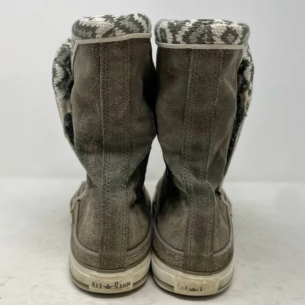 Converse Beverly Suede High Top Boots Knit Lining Womens Size 9 - Image 6