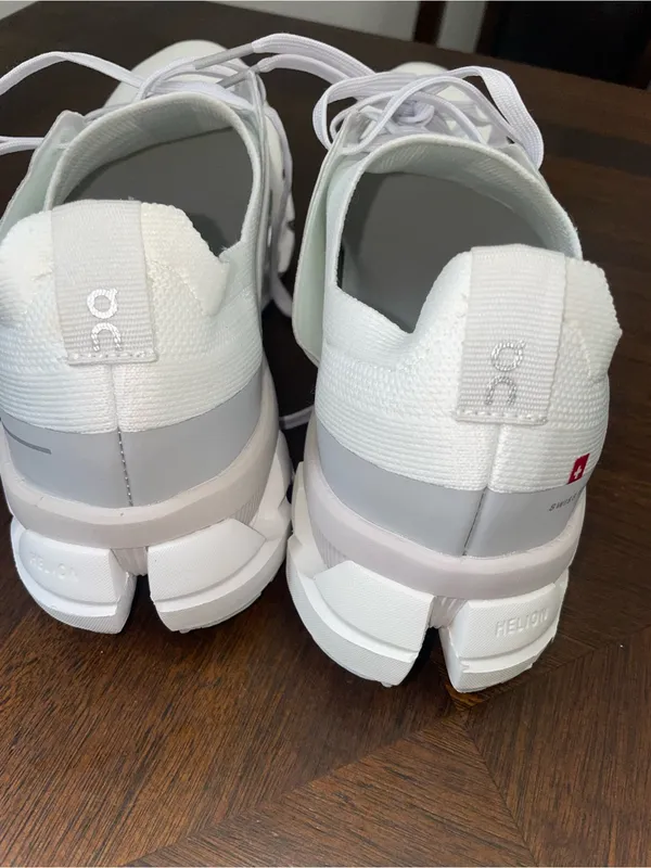 On Running Cloudswift Women’s 8.5 / Men’s 7 All White Running Shoes New - Image 5