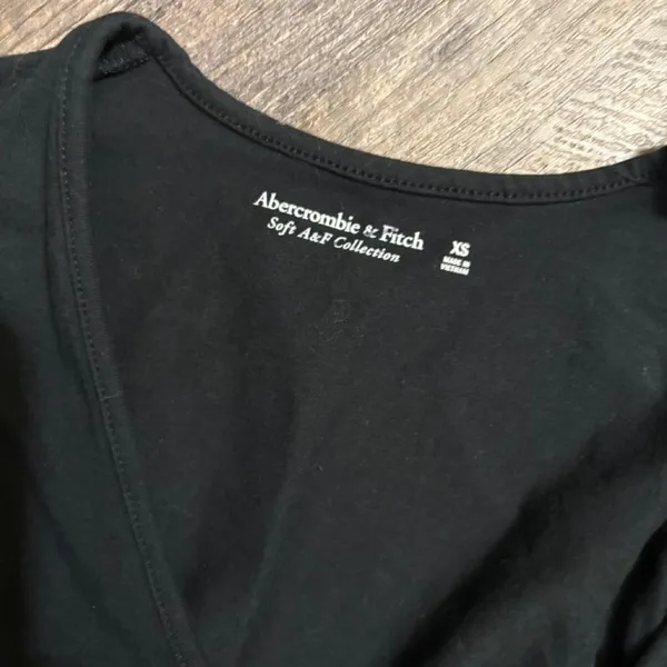 Abercrombie & Fitch black long sleeve bodysuit Size‎ XS - Image 2