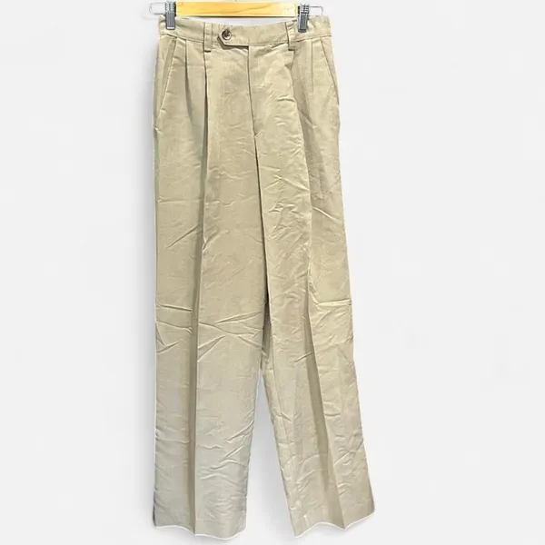 Vintage Y2K GAP Pleated Wide Leg Trousers High Rise Minimalist Quiet Luxury 6 - Image 9