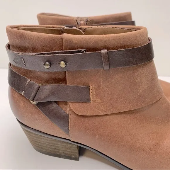 Clarks Collection’s Spye Comet Brown Nubuck‎ Ankle Boots Size 8 - Image 8