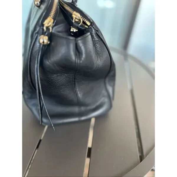 Kate Spade NY Textured Black Leather Satchel - Image 12
