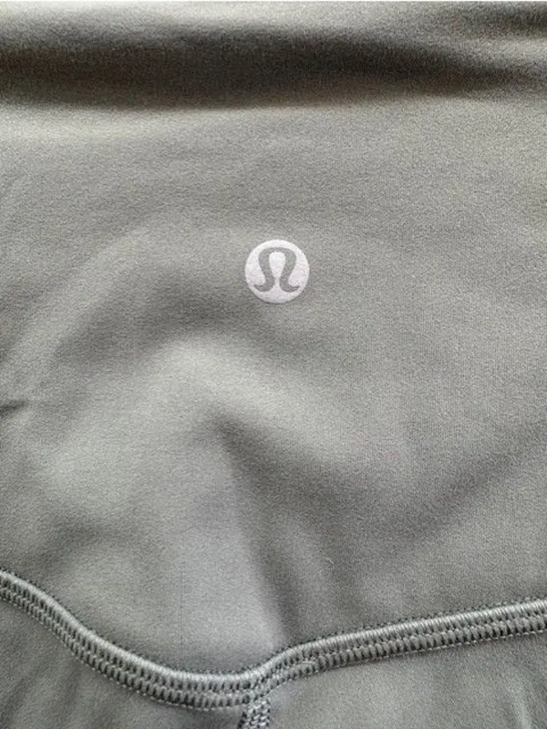 Lululemon Gray Full-Length Bootcut Yoga Pants Women's Size 4 High Waist‎ Stretch - Image 3