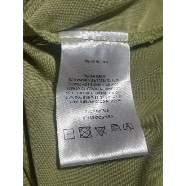 peppermayo koralie cut out mini dress Sz AU 12 US 8 sage / smoke green NEW Club - Image 12
