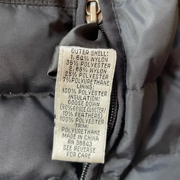 Via Spiga Long Goose Down Jacket Black‎ Small Black - Image 4