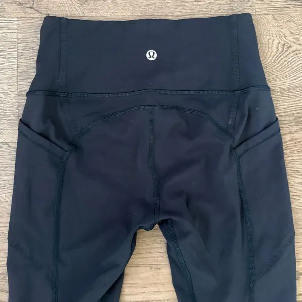 Lululemon All The Right Places Crop II 23" Leggings 4 Midnight Navy Luxtreme - Image 6