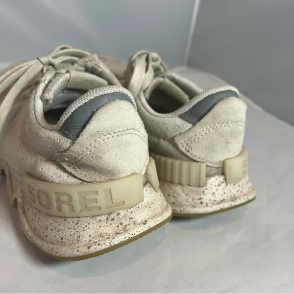 Sorel Kinetic Lite White Lace Up Athletic Sneakers - Image 8
