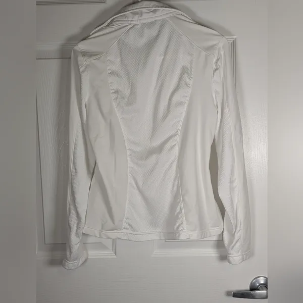 Dallas Mavericks Women’s White Full Zip Jacket Size S | NBA Team Gear - Image 5