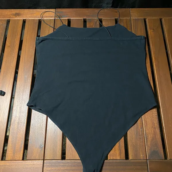 Wild Fable Black Sleeveless Bodysuit size XL - Image 5