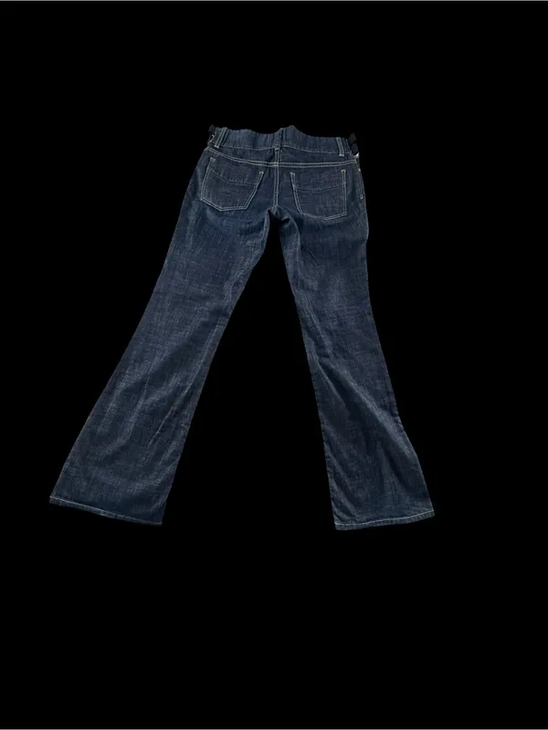 Gap maternity jeans Dark Blue Women's Bootcut Jeans additional elastic sides - Image 10