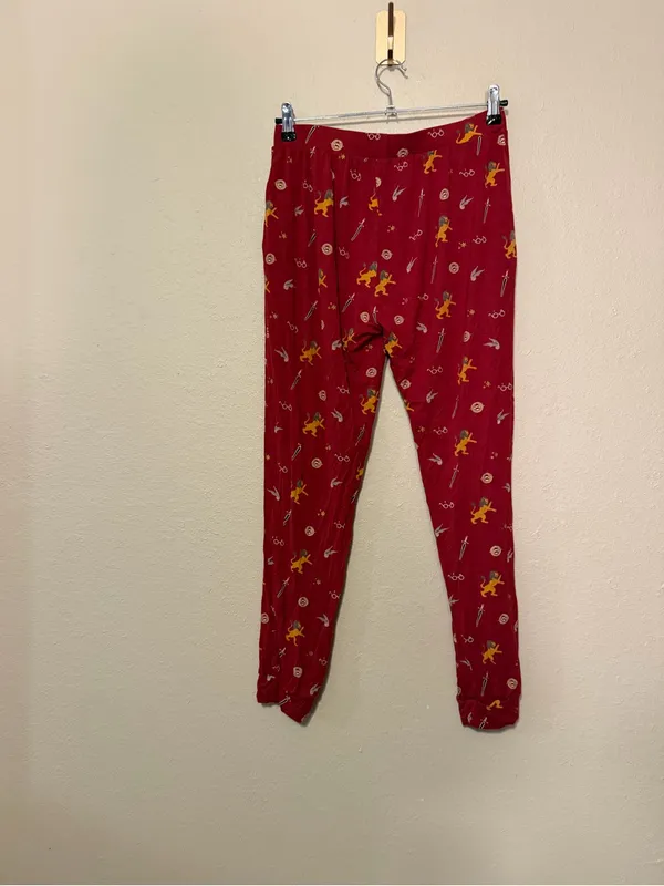 Kyte Baby Pajama Set Adult Unisex Gryffindor Harry Potter Size Small - Image 8