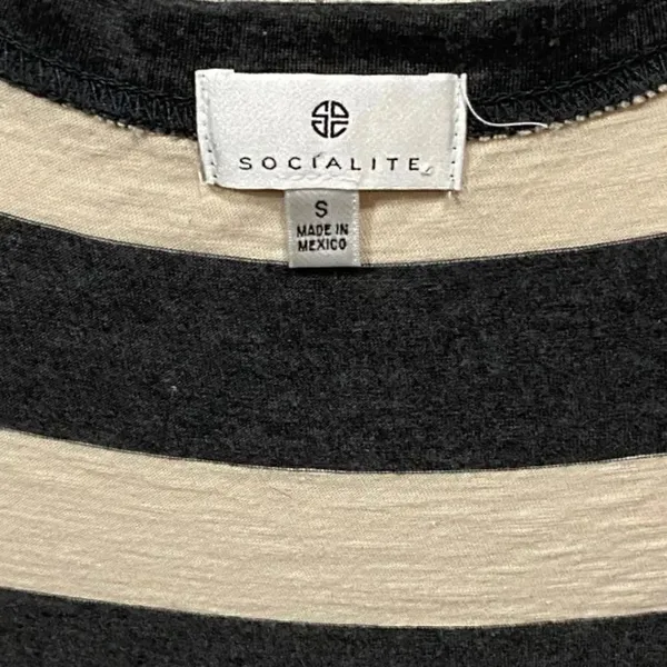 Socialite Stripe Front Tie Tank Top - Image 5