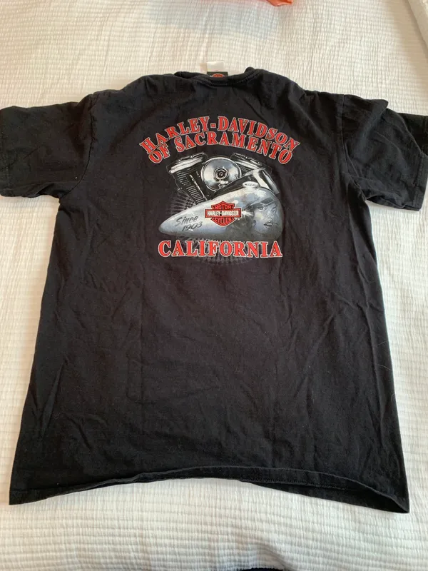 Harley Davidson Sacramento T Shirt - Image 5