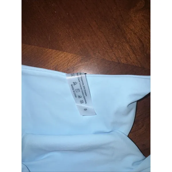Unbranded Teal Bikini Size S Blue - Image 4