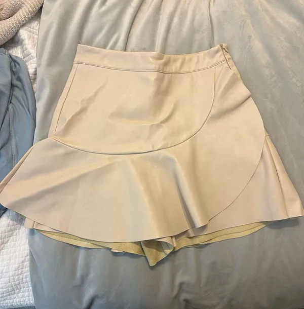 DO+BE Leather Skort - Image 2