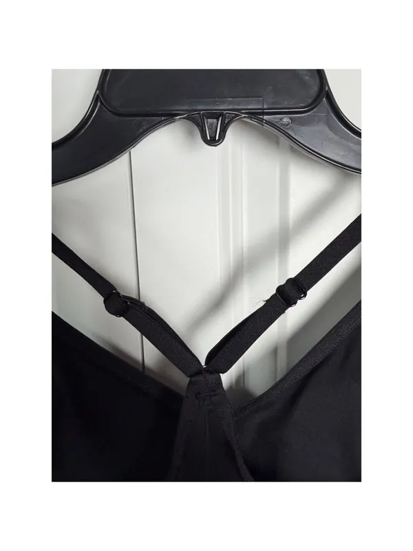 Athletic Works Black Sports Bra M - Image 4