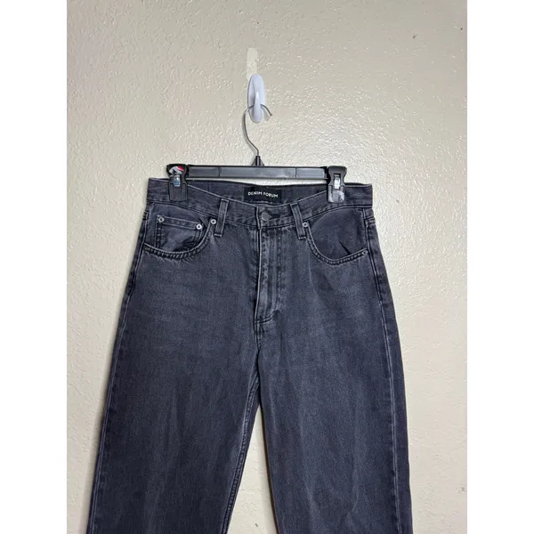 Denim Forum The '90s Iggy Lo-Rise Baggy Jeans in Washed Black Size 26 - Image 3