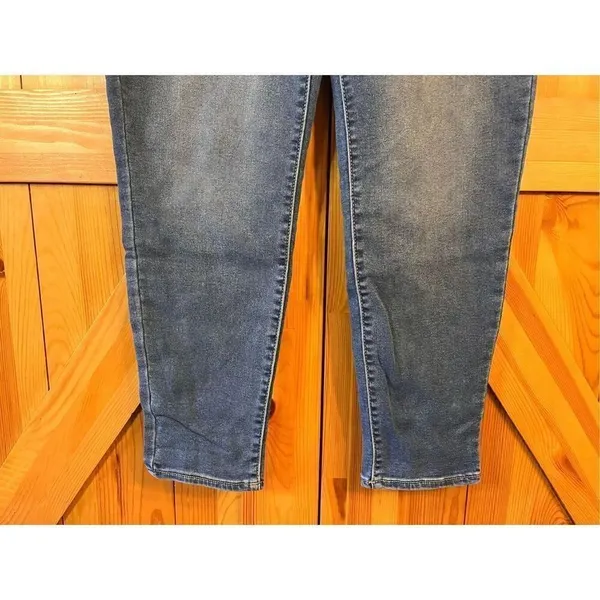 US POLO ASSN HIGH-RISE Skinny Jeans Med Wash size 17 (3495) Read - Image 2