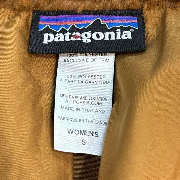 Patagonia Pelage Fleece Asymmetrical Oversize‎ Jacket size S - Image 7