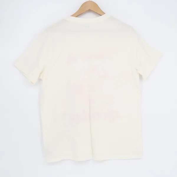 Old Navy Snoopy T-Shirt Womens Medium White Cotton Have A Nice Day Graphic Print - Image 4