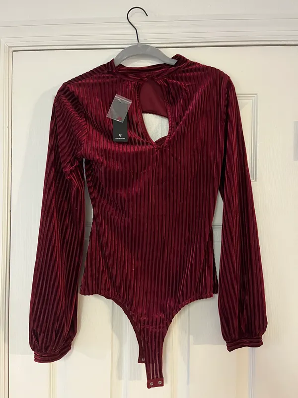 Maroon Body Suit - Image 4