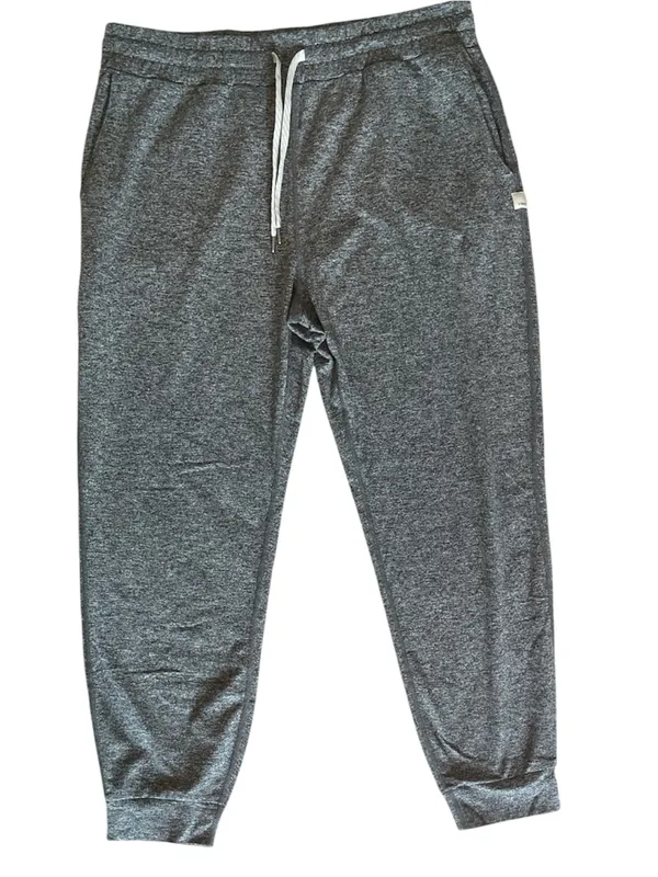 Vuori Women's Performance Joggers-DreamKnit Grey Heather-Size Large - Image 4