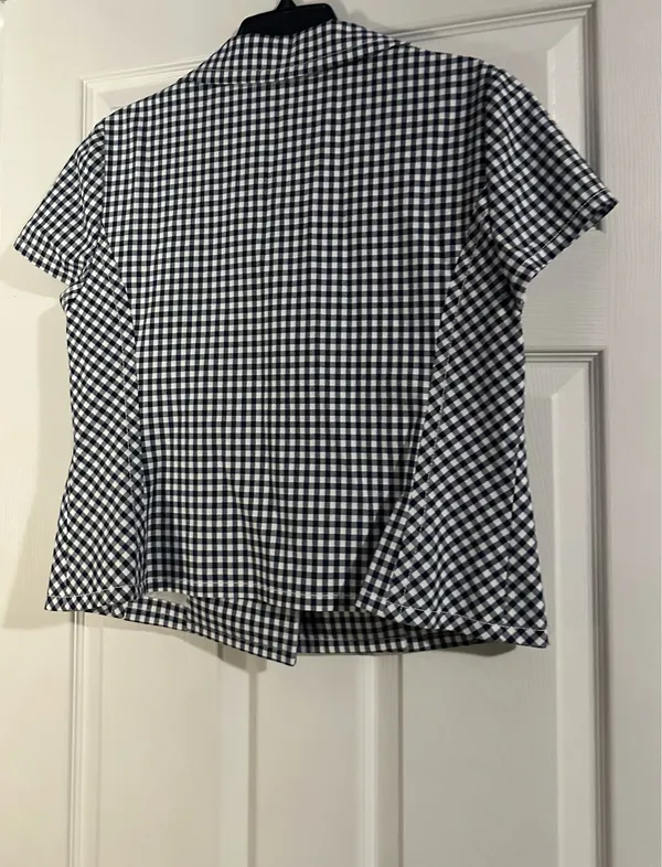 Brooks Brothers Gingham Dress with blazer are a size 12. - Image 9