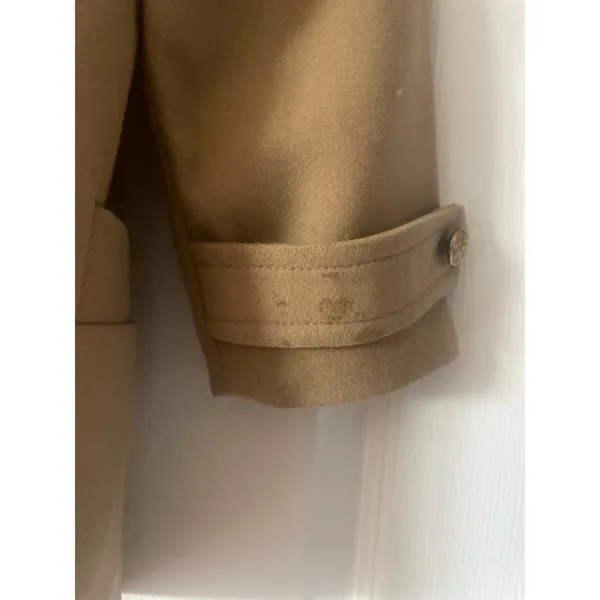 Goldie Vintage‎ Tan Peacoat Coat - Image 9