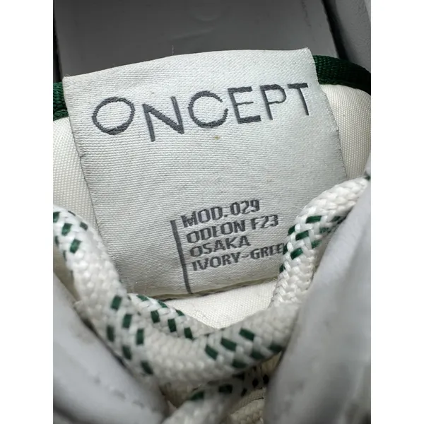 Oncept Osaka Sneakers Ivory Green Shockwave Women’s Size 7.5 - Image 7