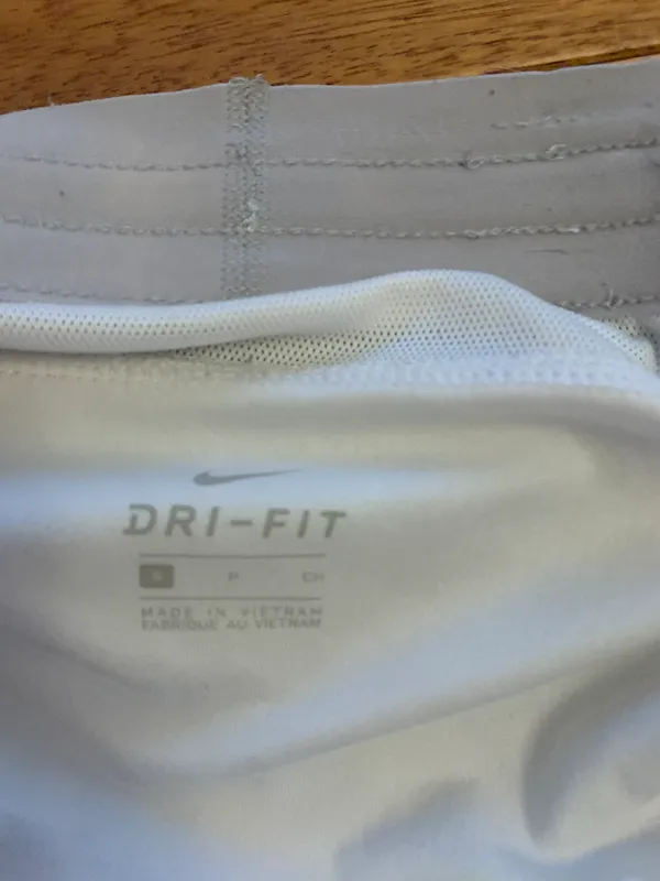 Nike White Athletic Shorts - Image 3