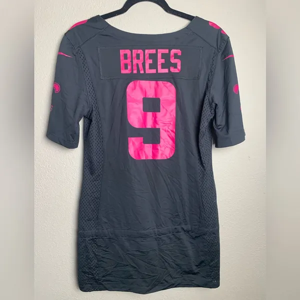 Nike NFL Womens Size Small Drew‎ Brees Breast Cancer Awareness Jersey - Image 5