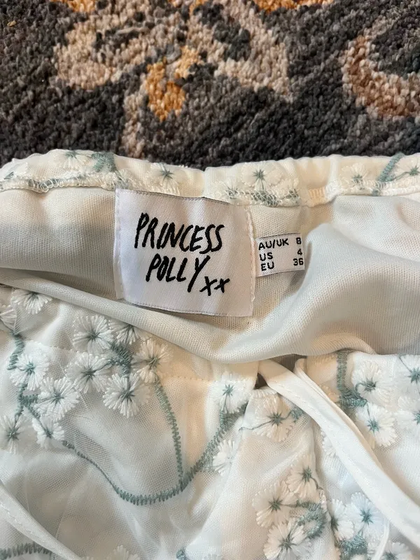 Princess Polly floral embroidered mini dress 4 - Image 3