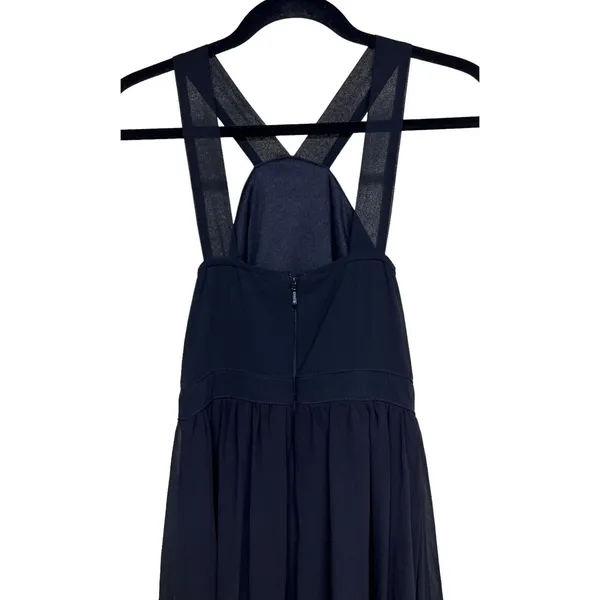 Lulus‎ Air of Romance Bridesmaid Halter Neck Maxi Dress Black Women’s Size Small - Image 4