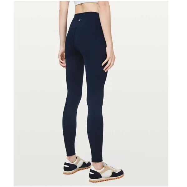 Lululemon Wunder Under High Rise Tight Leggings True Navy Luxtreme Yoga Womens 4 - Image 7