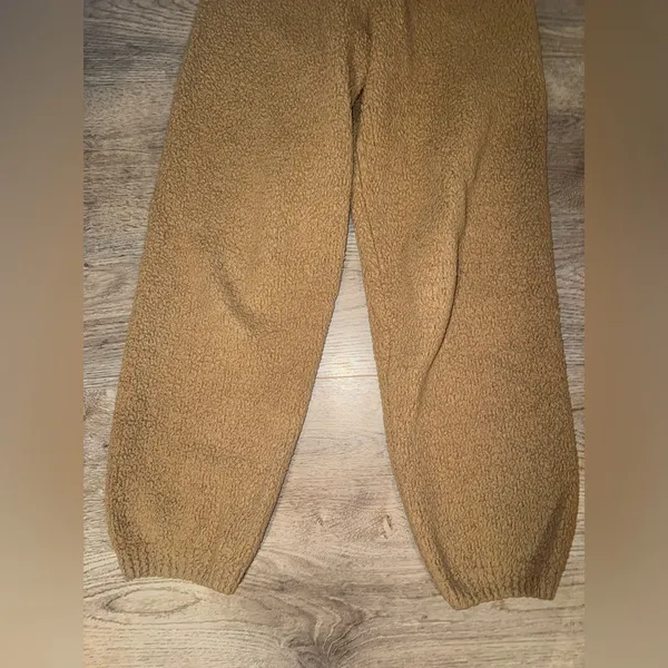 SKIMS Teddy Brown Sweatpants S/M Womens - Image 2